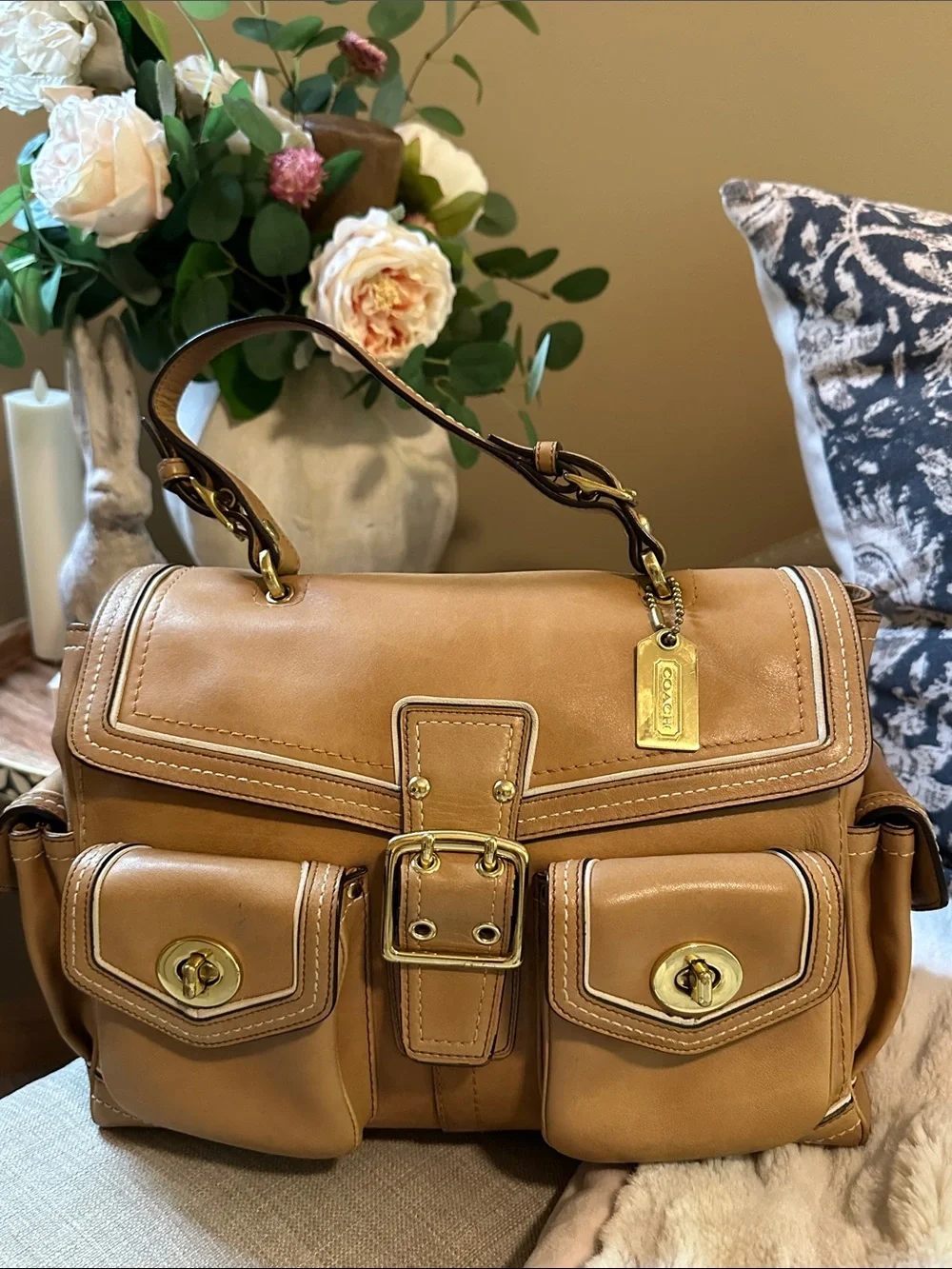 Coach Limited Edition Daphne Top Handle Satchel (Style #5709)